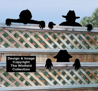 3 Nosey Neighbors Woodcraft Pattern