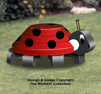 3D Lady Bug Pattern
