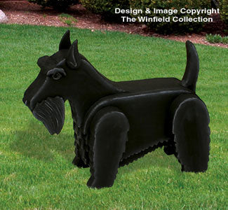 3D Life-Size Scottish Terrier Woodcraft Pattern