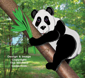 3D Panda Bear Pattern