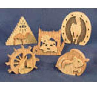 3D Puzzle Shapes Project Pattern
