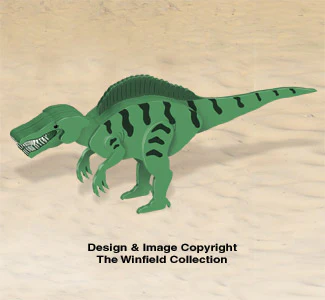 3D Spinosaurus Pattern