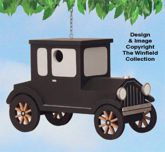 Antique Car Birdhouse Pattern