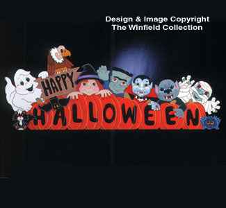 Baby Monsters Yard Sign Pattern(F)