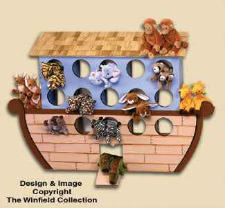 Bean Bag Animal Ark Woodcraft Pattern(F)