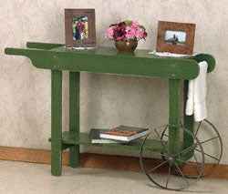 Cart Hall Table Wood Plans(F)