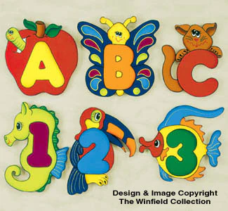 Childrens Wall Plaque Pattern(F)