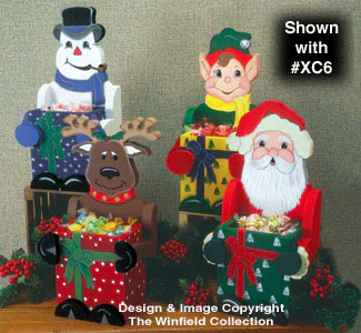 Christmas Candy Boxes Pattern #1(F)