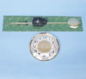 Clock Pendulum Movement and Dial