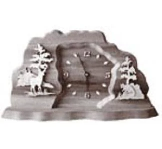 Desktop Deer Clock Plaque Project Pattern