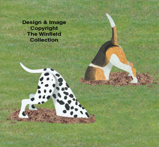 Diggin' Dogs Woodcraft Pattern