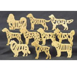 Dog Breed Puzzle Patterns