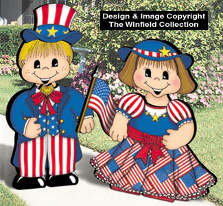 Dress-Up Darlings 4th of July Outfits Pattern(W)