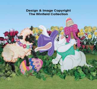 Easter Parade #3 Woodcraft Pattern(F)