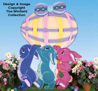 Easter Team Work Woodcraft Pattern (F)