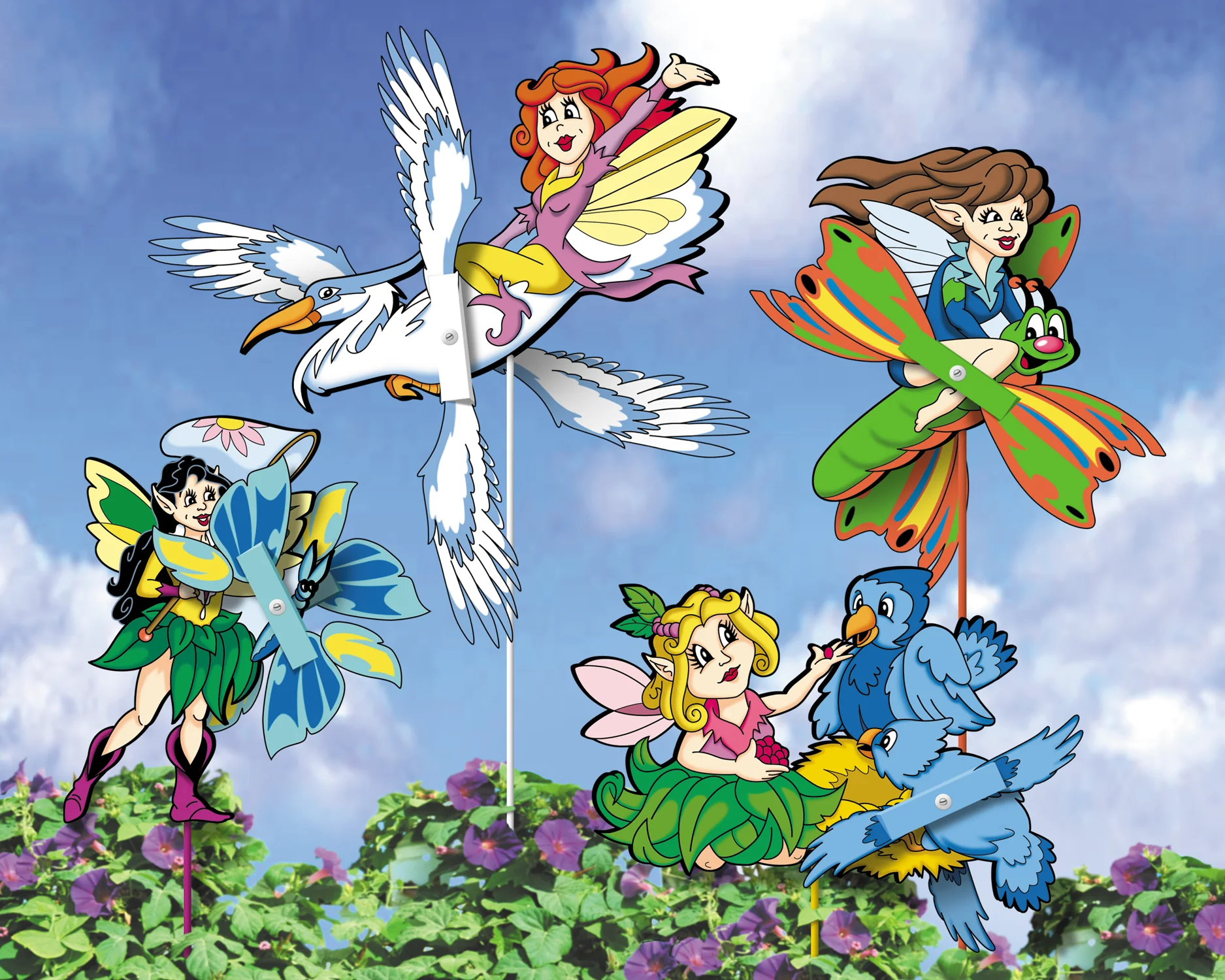 Fairy Whirligigs Pattern