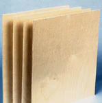 Finnish Plywood Panels 12" X 12" X 1/4" (1 panel)