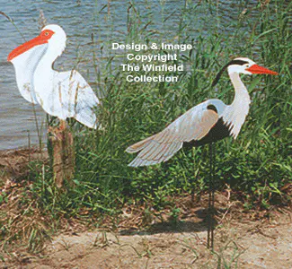 Flamingo, Heron & Pelican Wood Plan