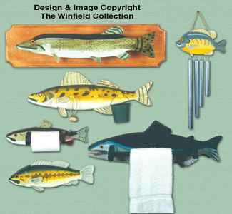 Fresh Catch Woodcrafting Pattern(F)
