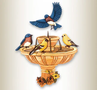 Garden Bath Intarsia Pattern