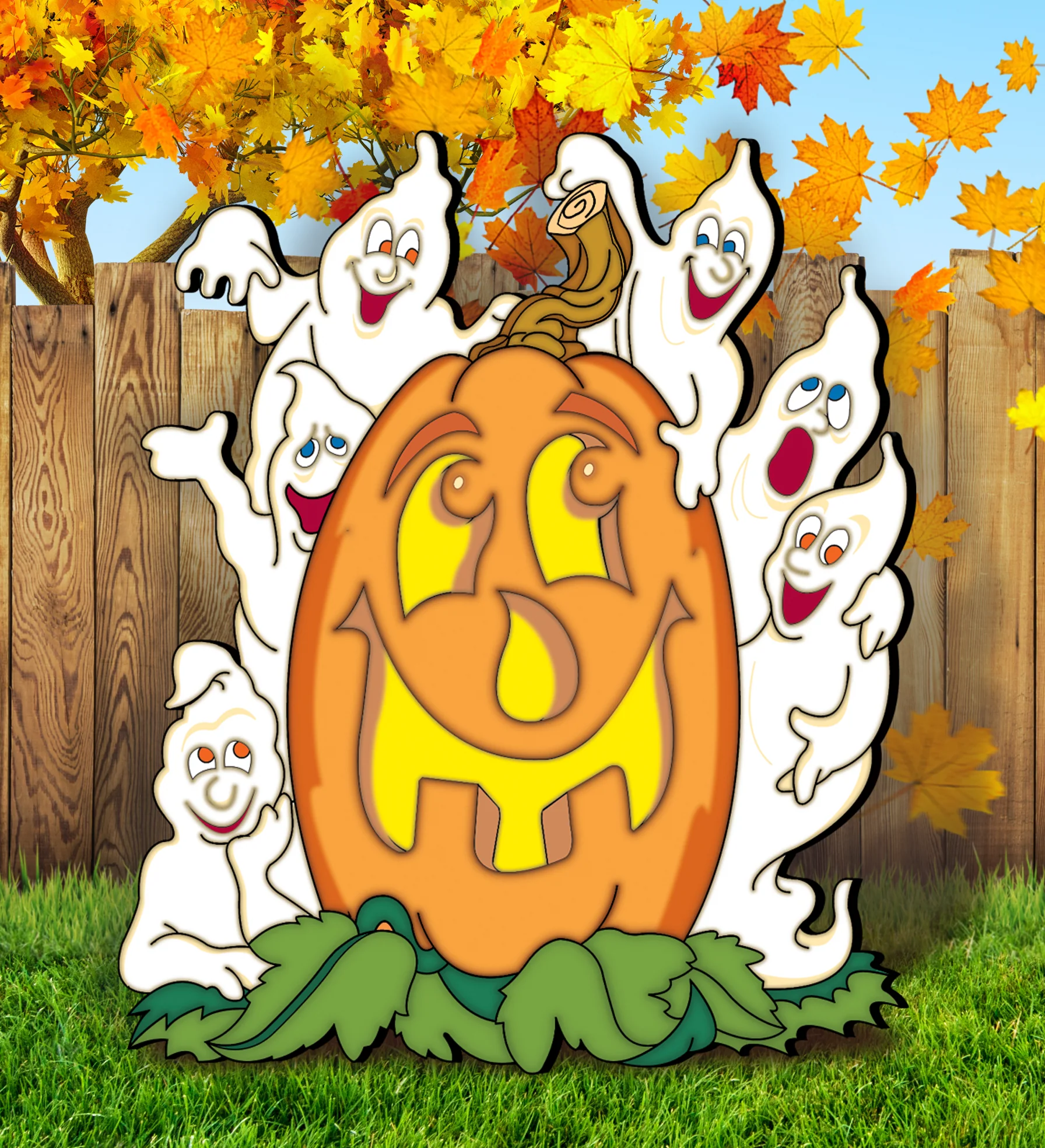Ghost Patch Woodcraft Pattern(W)