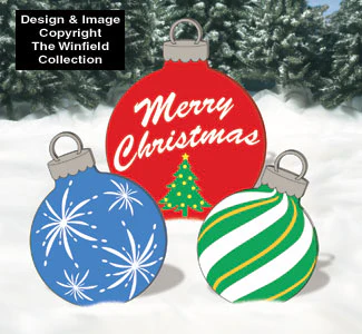 Giant Ornaments Woodcraft Pattern