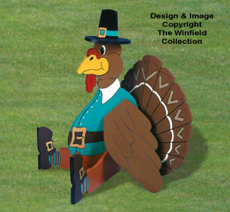 Giant Yard Turkey Woodcraft Pattern