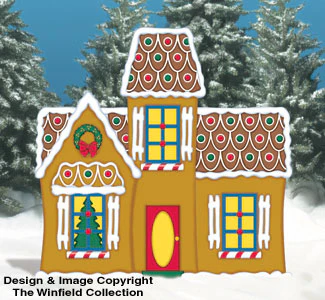 Gingerbread Manor Woodcraft Pattern