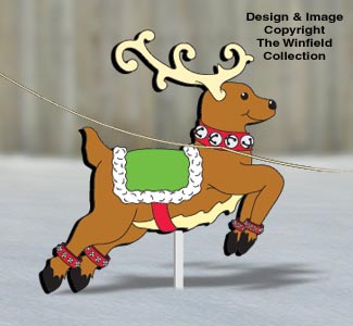 Gingerbread Reindeer Pattern