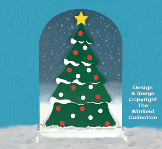 Glowing Evergreen Woodcraft Pattern(F)