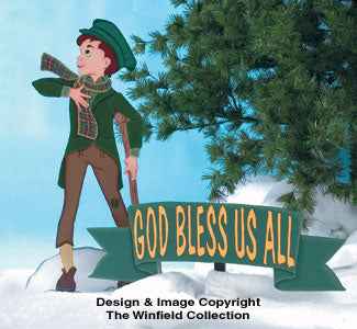 God Bless Us All Woodcraft Pattern(F)