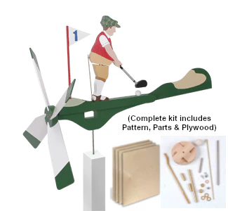 Golfer Whirligig Bundle