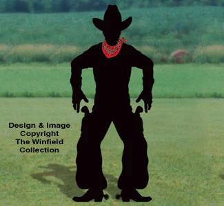 Gunfighter Shadow Woodcrafting Pattern