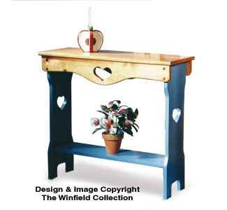 Hall Table Wood Project Plan(F)