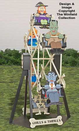 Halloween Ferris Wheel and Riders Plan Set