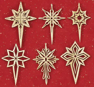 Heavenly Star Ornaments Combo Set