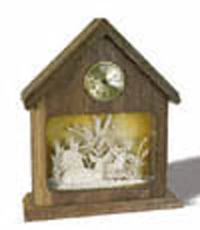 Hidden Deer Clock Project Pattern