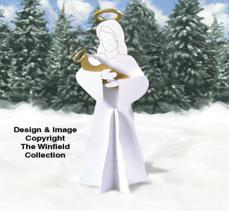 Holy Mother & Child Woodcraft Pattern(F)