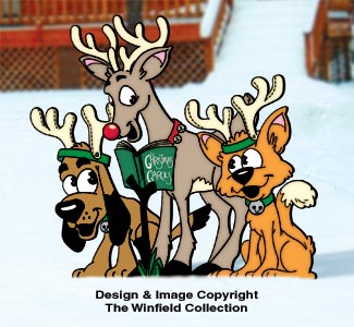 Hooray for Rudolph Woodcraft Pattern