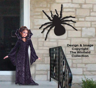 Huge Spooky Spider Pattern