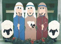 Humble Shepherds Screen Pattern 30"