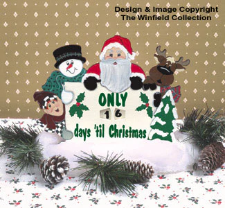 Indoor Countdown Woodcraft Pattern(F)