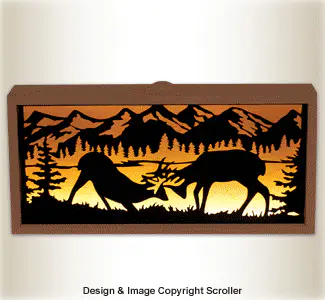 Interchangeable Wildlife Panel Light Box Pattern