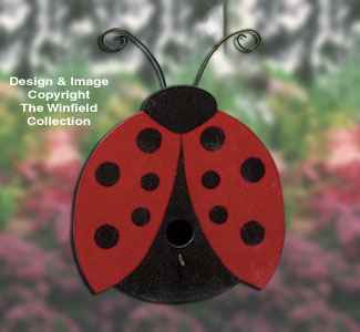 Ladybug Birdhouse Project Plan