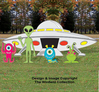 Large Alien Landing Pattern Set