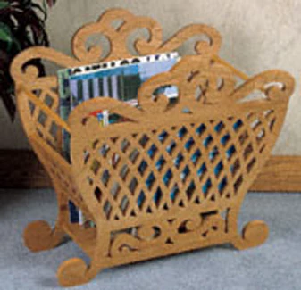 Lattice Magazine Rack Project Pattern(F)