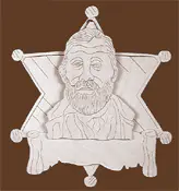 LAWMEN Scroll Saw Pattern (F)
