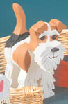 Layered Fox Terrier Woodcraft Pattern