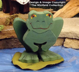 Layered Frog Woodcraft Pattern