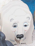 Layered Polar Bear Woodcraft Pattern